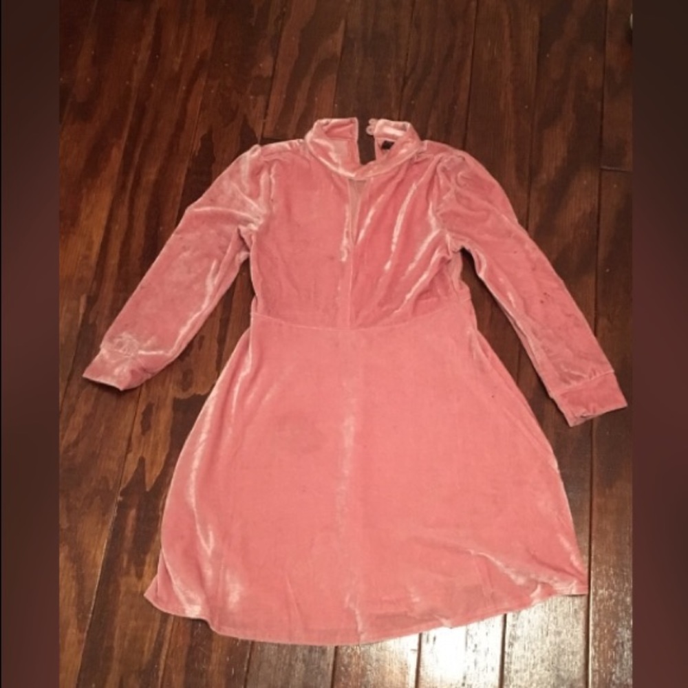 pink kids dress